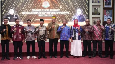 Bupati Jarot Sambut Kajari Sumbawa Baru