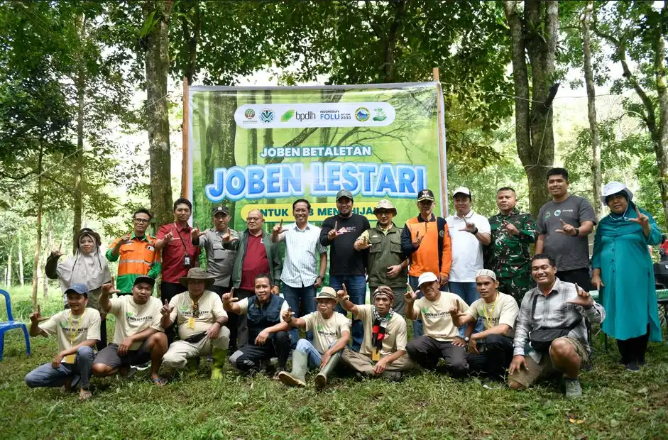 Kegiatan Joben Betaletan Proklim Mart Joben Lestari