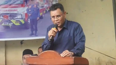 Bupati Jarot Resmikan Pos Damkar Empang