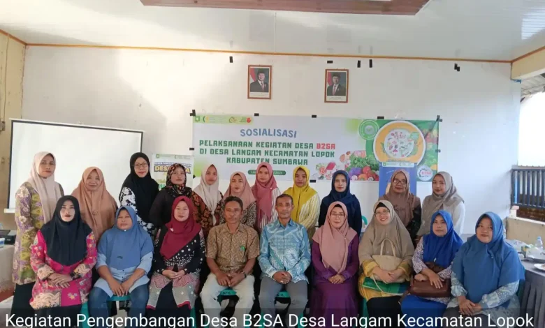 Pemkab Sumbawa Kembangkan 20 Desa B2SA