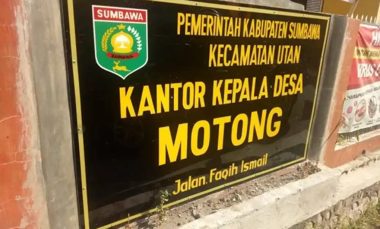 Desa Motong Sumbawa Program Desa Berdaya Provinsi NTB