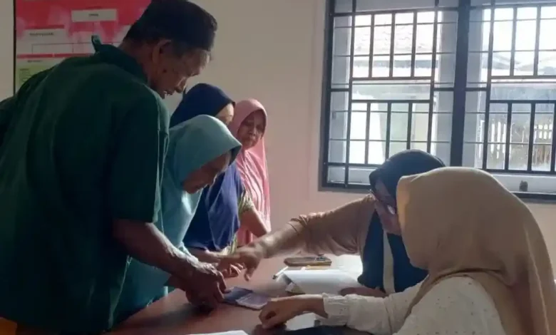 Penyaluran BLTS di Kota Mataram