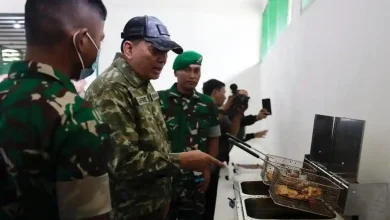 Menhan Sjafrie Sidak Dapur Tentara
