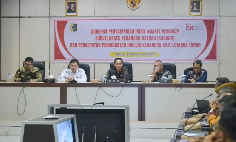 Wabup Edwin Tegaskan TPKAD Jadi Kunci Percepatan Inklusi Keuangan Lombok Timur