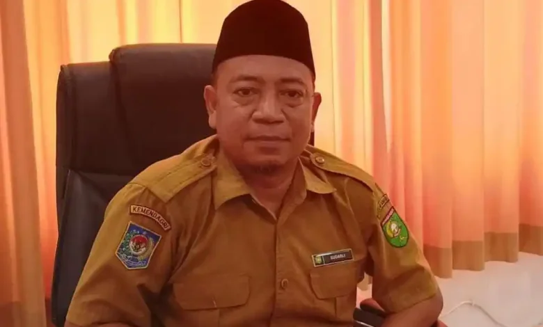 Sekertaris Dinas Pendidikan dan Kebudayaan Kabupaten Sumbawa Sudarli Pemkab