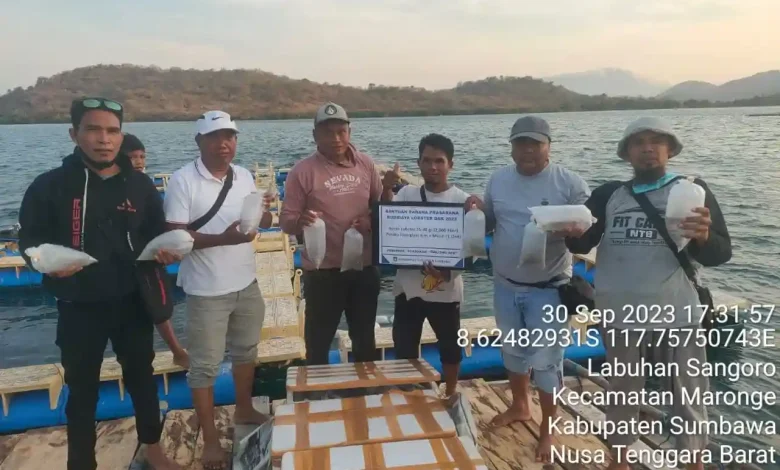 Nelayan di Desa Labuhan Sangoro Sumbawa