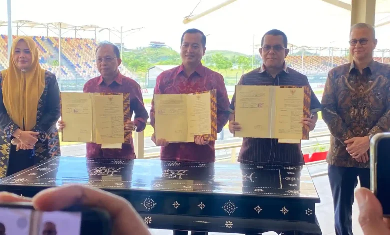 Penandatanganan MoU Kerja Sama Provinsi NTB Bali NTT