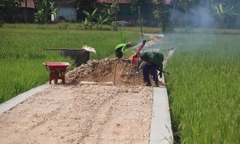 Jalan Usaha Tani Penting untuk Memajukan Ekonomi Desa Motong