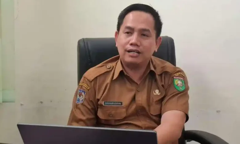 Kepala Bidang Aset BKAD Kabupaten Sumbawa Kaharuddin Pemkab