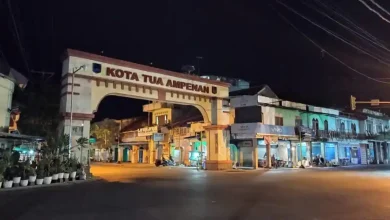 Lokasi Car Free Night di Kota Tua Ampenan