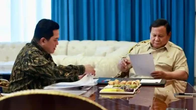 Prabowo Panggil Erick Thohir