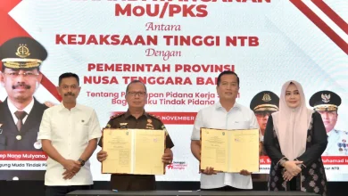 Kerja Sama Pemprov dengan Kejati NTB Penerapan Kerja Sosial Jadi Alternatif Pidana