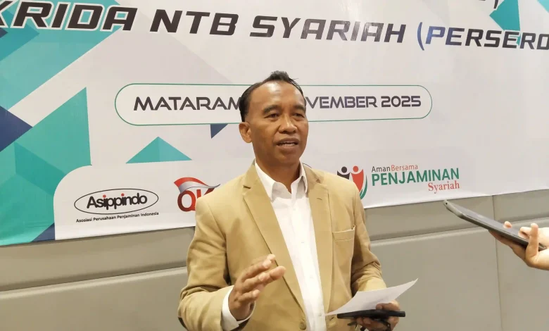 Kepala Biro Perekonomian Setda Provinsi NTB Najamuddin Amy PT Jamkrida NTB Syariah