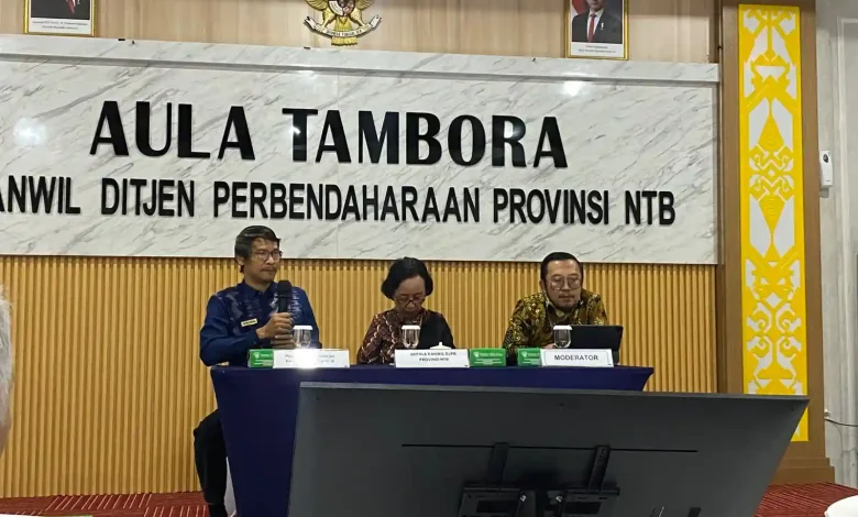 Konferensi Pers Realisasi Program Pemerintah Pusat di NTB 2025