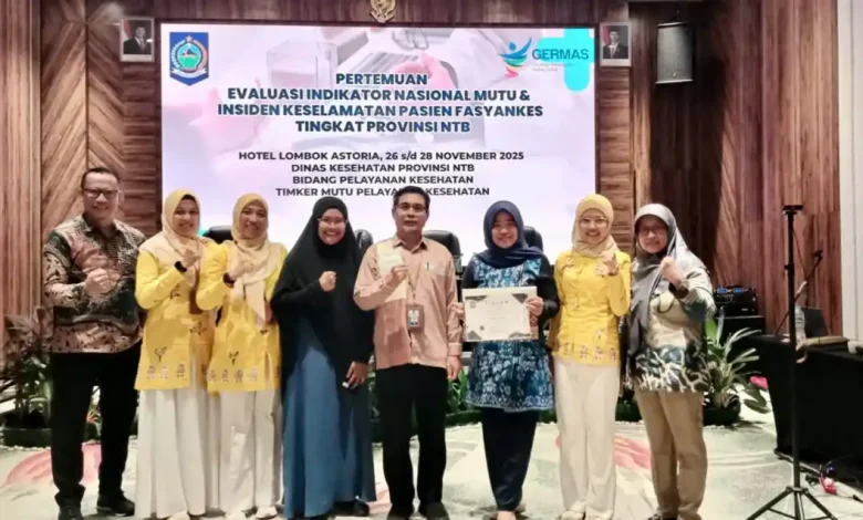 Kabupaten Sumbawa Raih Peringkat Kedua Pelaporan Mutu dan Keselamatan Pasien di NTB