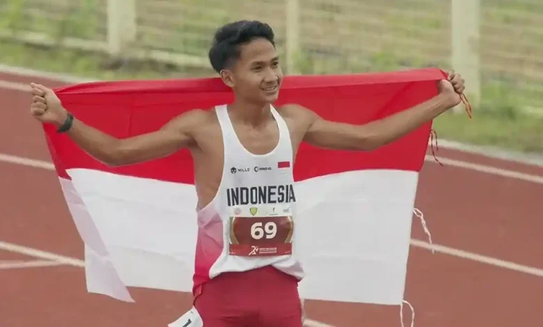Atlet Asal Masbagik Yad Hafizudin Sabet Emas Kejuaraan Atletik Asia Tenggara