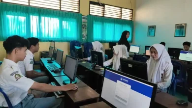 Pelaksanaan TKA 2025 di SMKN 2 Kuripan