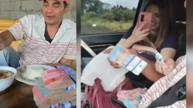 Istri Kades Rengasjajar Pamer Uang