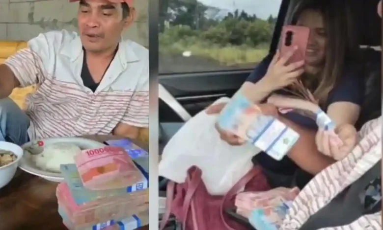 Istri Kades Rengasjajar Pamer Uang
