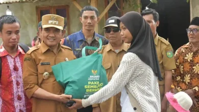 Wabup Ansori Tinjau Korban Banjir di Sepayung