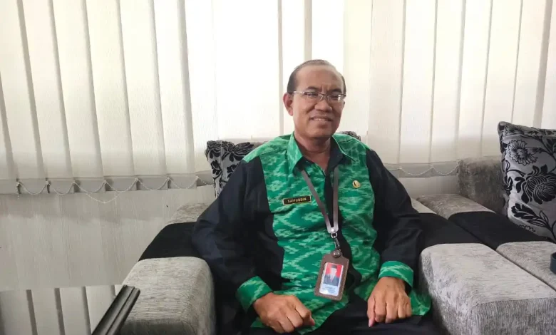 Kepala Dinas Peternakan dan Kesehatan Hewan Kabupaten Sumbawa Saifuddin Pemkab