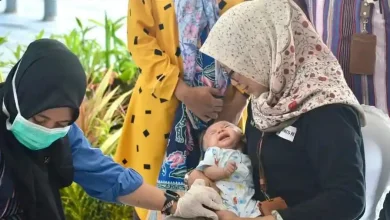 Imunisasi Heksavalen di Lombok Timur
