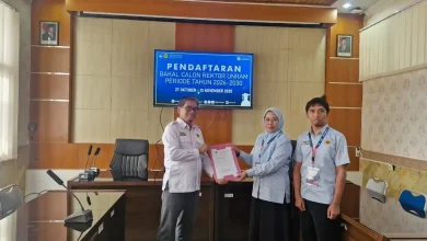 Prof. Muhamad Ali Resmi Maju Rektor Unram