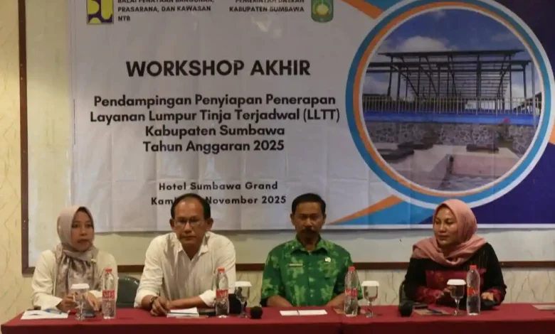 Pemkab Sumbawa Dorong Sanitasi Bersih Lewat LLTT