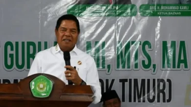 Bupati Lotim Ajak Masyarakat Perkuat Zakat Demi Dukungan Lebih Besar Bagi Guru