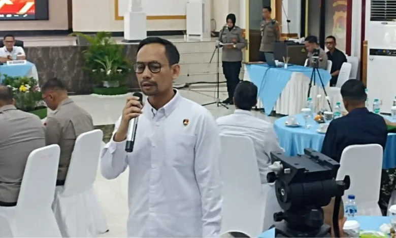 Dir Reskrimsus Polda NTB Kombes Pol FX. Endriadi Tambang Emas Ilegal Sekotong