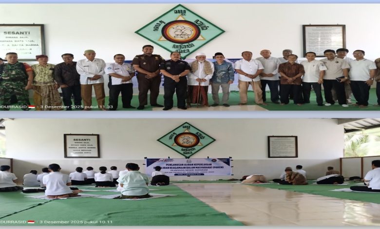 FKUB dan PAKEM lakukan pemantauan terhadap Persada NTB di Dusun Lilin, Desa Giri Tembesi, Gerung, pada Rabu, 3 Desember 2025.