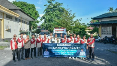 Bank NTB Syariah Fasilitasi Operasional Ambulans Tim Medis NTB