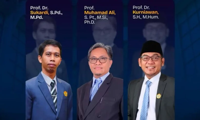 Tiga Calon Rektor Unram