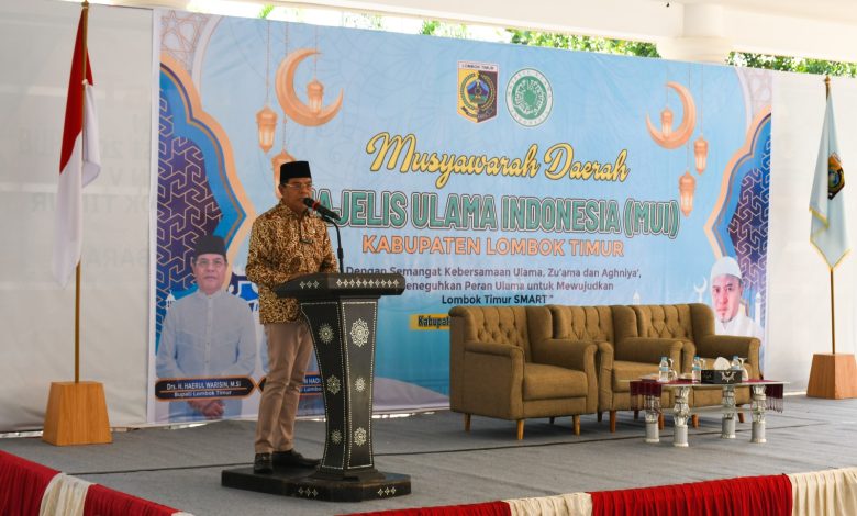 Bupati Lotim Tekankan Peran Strategis Ulama dalam Pembangunan