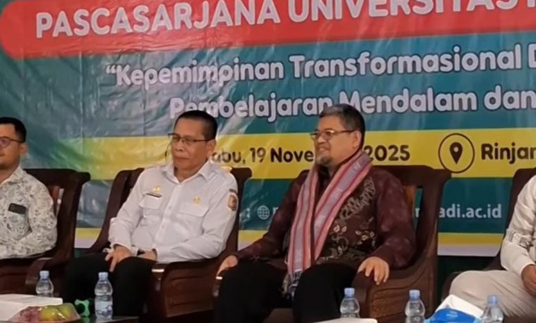 Wabup Lombok Timur Tantang Peserta Seminar Ambil Langkah Konkret Perbaiki Pendidikan