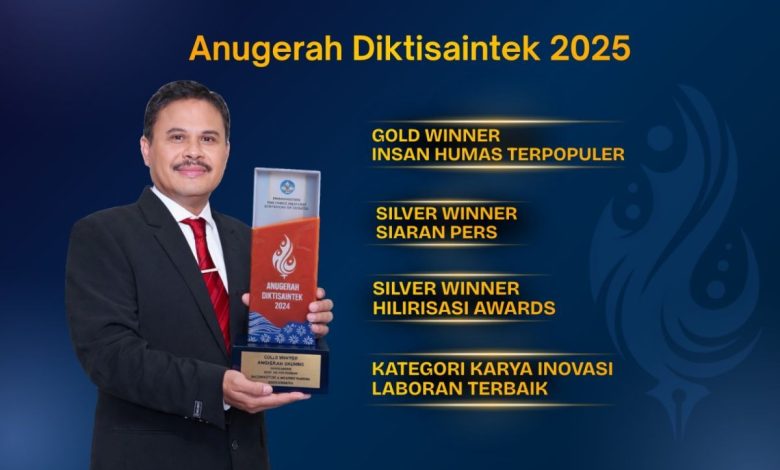 Unram berhasil meraih empat penghargaan pada Anugerah Diktisaintek 2025.