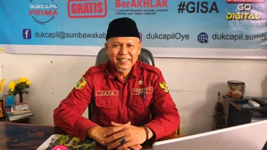 Kepala Dinas Dukcapil Kabupaten Sumbawa Jaya Kusuma Perekaman e-KTP
