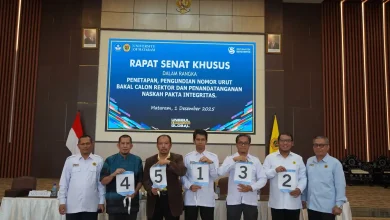 Senat Tetapkan Lima Bakal Calon Rektor Unram