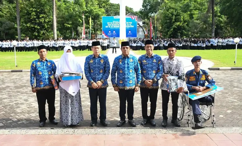 Bupati Iron Sebut 4 Pilar Pembangunan Lombok Timur dalam HUT KORPRI