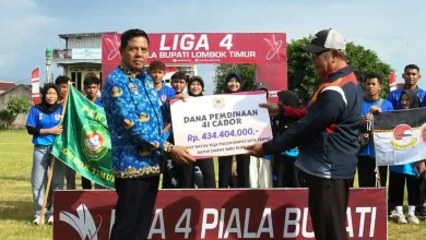 Haerul Warisin Buka Piala Bupati Lombok Timur