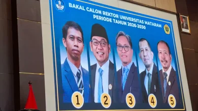 Prof. Sukardi Raih Nomor Urut 1 Calon Rektor Unram 2026-2030
