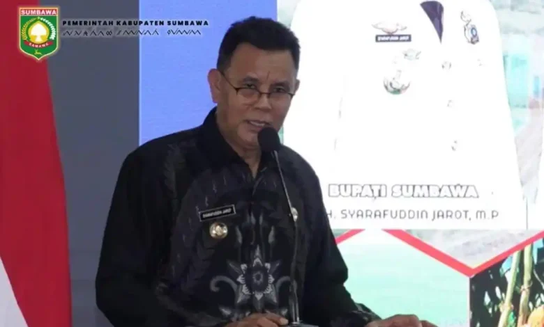 Bupati Jarot Komitmen Perkuat Pengelolaan Air untuk Ketahanan Pangan Sumbawa
