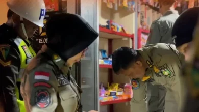 Operasi Gabungan Sat Pol PP Sumbawa