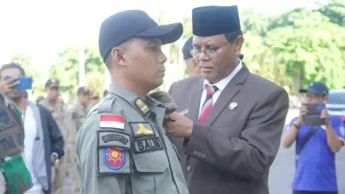 Pesan Bupati Jarot kepada Pol PP Sumbawa