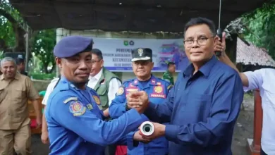 Pesan Bupati Jarot kepada Damkar