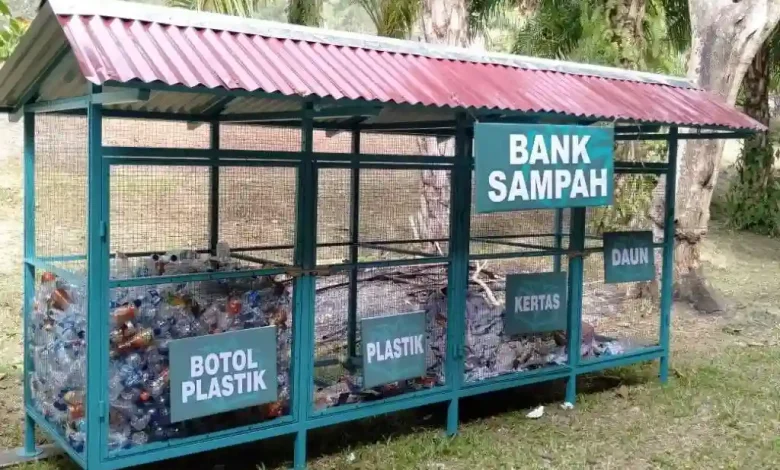Ilustrasi Bank Sampah di Kabupaten Sumbawa