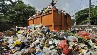 Ilustrasi tumpukan sampah di Kabupaten Sumbawa