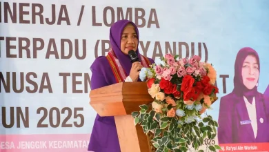 Ketua Tim Penilai Lomba Posyandu Tingkat Provinsi NTB Ety Kurniawati