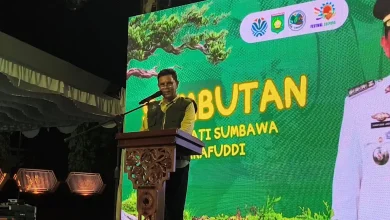 Bupati Jarot Luncurkan Enam Program Lingkungan Pemkab Sumbawa