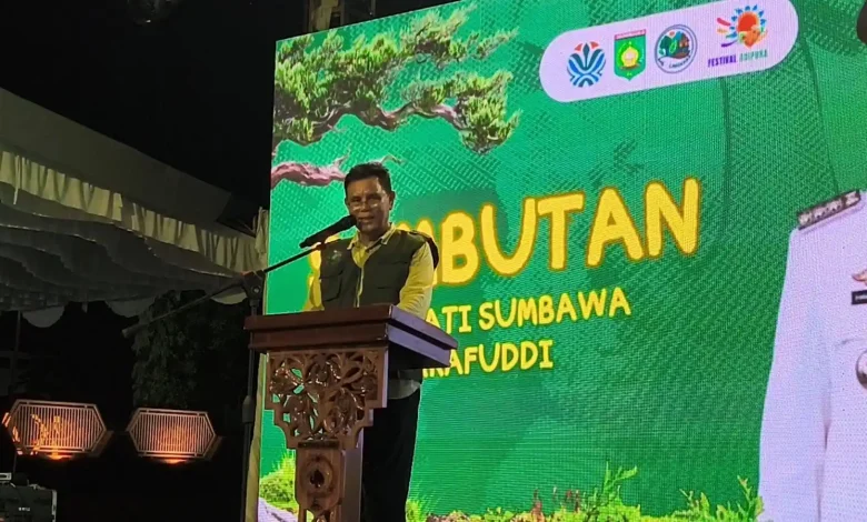 Bupati Jarot Luncurkan Enam Program Lingkungan Pemkab Sumbawa